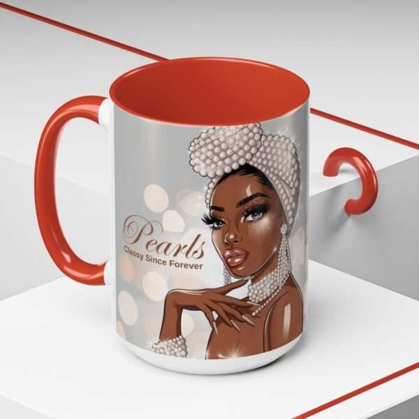 Pearls Coffee Mug (11, 15oz) - Image 8